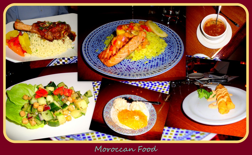 ~ &ldquo;A tasty blend of North African, Arabic, Spanish, and French influences, Moroccan food satisfies a craving for the exotic."|(Amy Riolo)