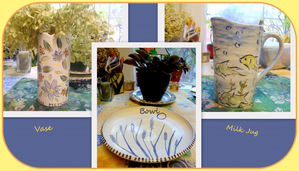 Ingrid&rsquo;s Milk Jug, Vase, & Bowl